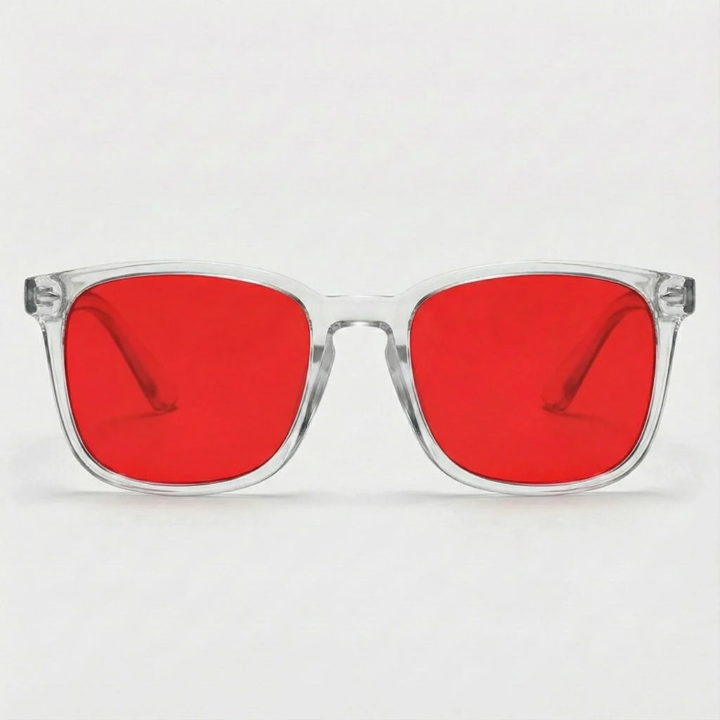 Vincent | Transparent Red Lens Blue Light Blocker.